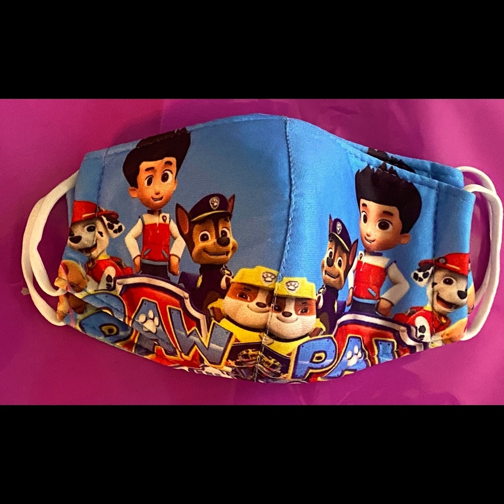 Paw patrol face mask